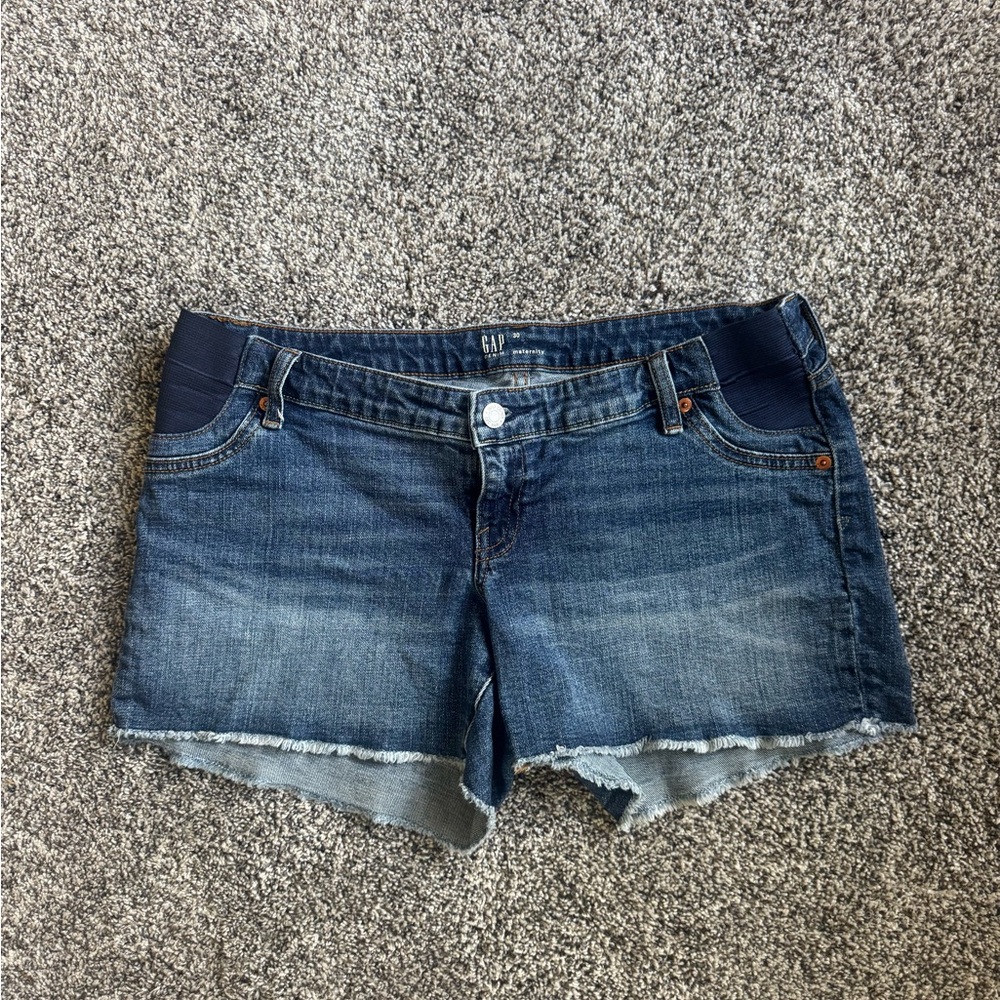 GAP Women's Denim Maternity Shorts